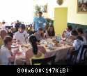 Obed soforumcev v kafe Belij lev v Safari parke Tajgan stol Koneff antoxa1984 e tea