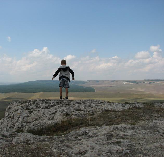 Savva prigaet v propast na Beloj skale