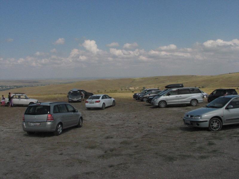 Vstrecha foruma na Beloj skale 2012 otiezd ekipazhej 1