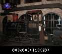 010 Restoran Balagan City Voronezh parovozik nedaleko ot sceni