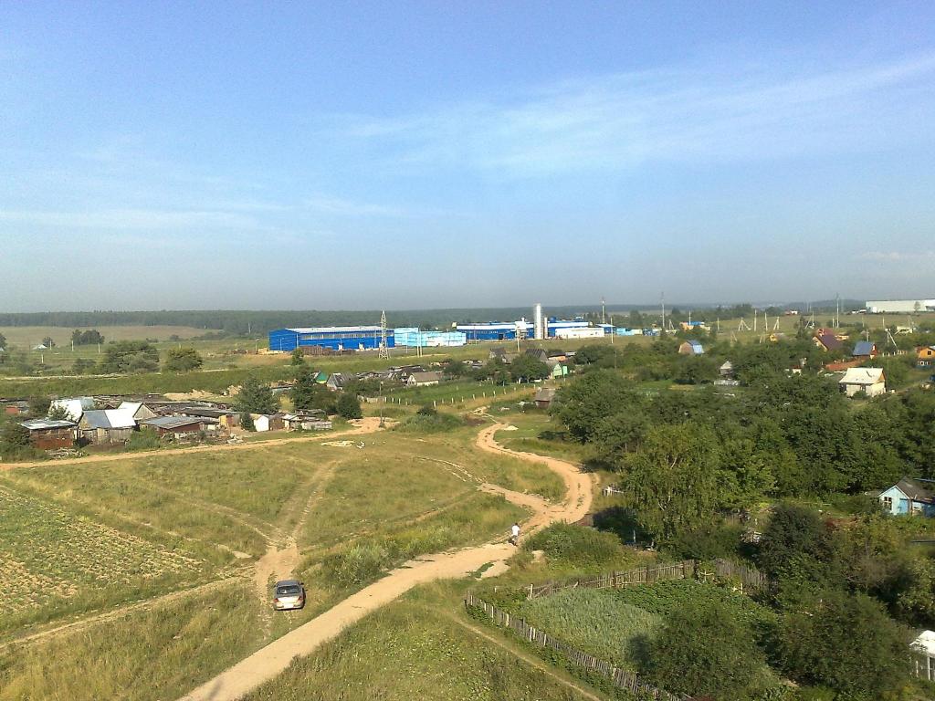 Утро в деревне Крюково (Чеховский район)