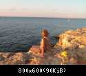 август 2006. на берегу "дикой" Омеги. Севастополь.